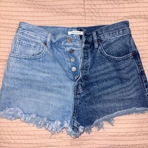 Two-toned Jean Shorts, Pacsun, Size 27